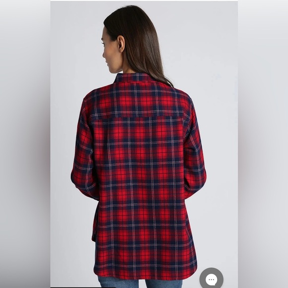 Jachs Girlfriend Flannel Shirt Women's Size S - Picture 8 of 8